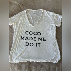 White Graphic Tee - Short Sleeve